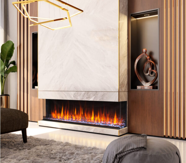 Kozy Heat Osseo eSeries Linear Built-In Electric Fireplace
