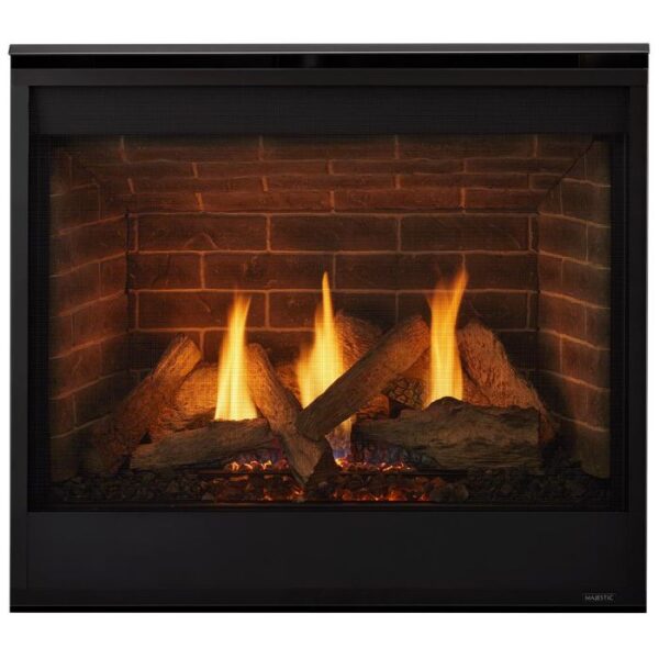 Majestic Quartz 36 Platinum Direct Vent Gas Fireplace