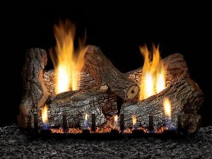 Sassafras Log Set, 6-pc., 18-in., Refractory