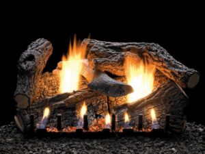Super Sassafras Log Set, 6-pc., 24-in., Refractory