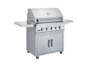 Broilmaster B-Series Marine Grade 32-Inch Built-In Gas Grill | 4-Burner