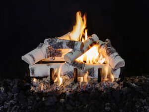 Quaking Aspen Vented Gas Log Set