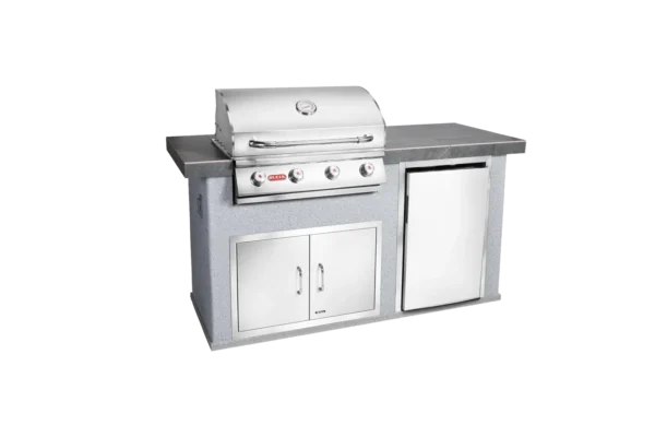 Power Q Outdoor Island Kitchen & Grill