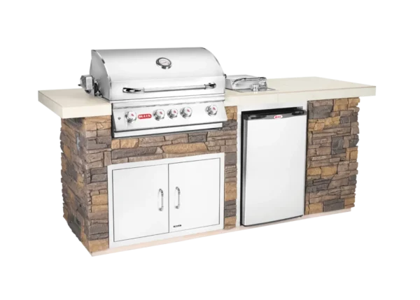 ODK Outdoor Kitchen with Faux Rock