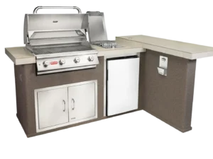 Luxury Q Outdoor L-Shaped Kitchen & Grill
