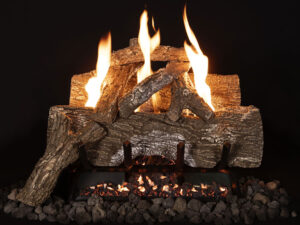Red Oak Vent-Free Gas Log Set (Log, Burner)