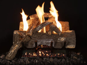 Weathered Oak Vent-Free Gas Log Set