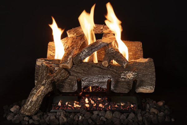 Weathered Oak Vent-Free Gas Log Set
