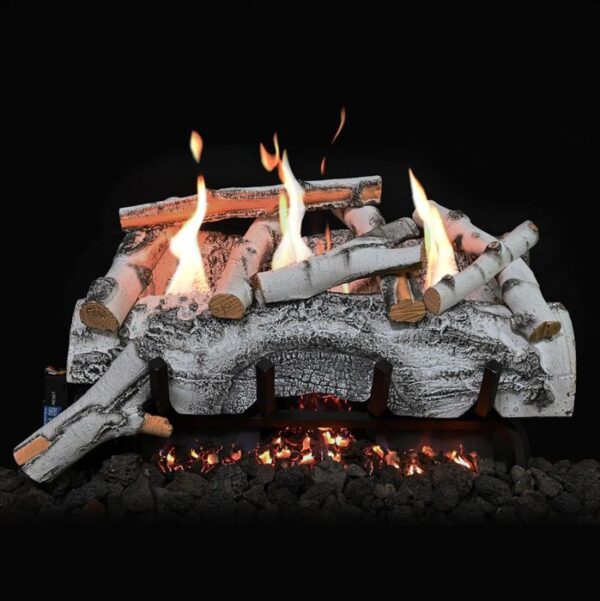Aspen Birch Vent-Free Gas Log Set
