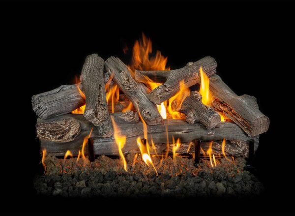 Western Driftwood Vented Gas Log Set