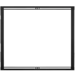 Firescreen front 42ST - Black